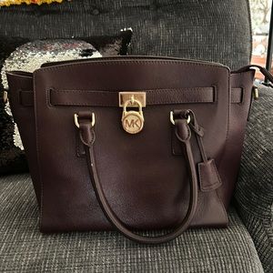 MK Bag deep purple color
